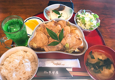 豚ロース生姜焼き定食